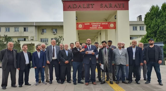 Sakarya’da, İsrail’in Gazze’deki saldırılarına ilişkin suç duyurusunda bulunuldu