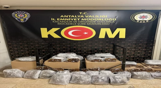 Antalya’da kaçakçılık operasyonunda 6 şüpheli yakalandı