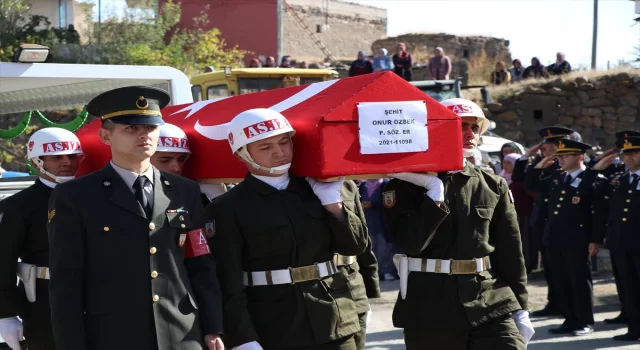 Şehit Piyade Sözleşmeli Er Onur Özbek, Niğde’de son yolculuğuna uğurlandı