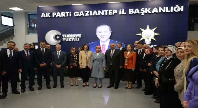 Aile ve Sosyal Hizmetler Bakanı Göktaş, AK Parti Gaziantep İl Başkanlığında konuştu: