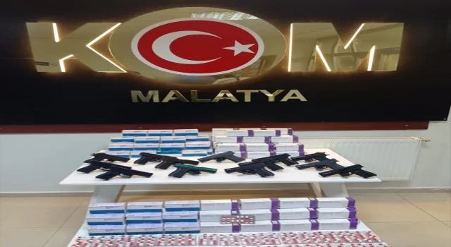 Malatya’da silah kaçakçılığına yönelik operasyonda 6 şüpheli yakalandı