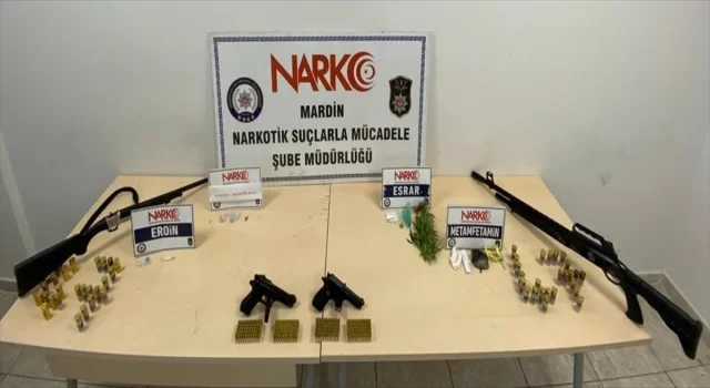 Mardin’de uyuşturucu operasyonunda yakalanan 14 zanlıdan 11’tutuklandı