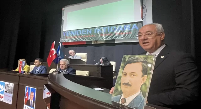 DSP Genel Başkanı Aksakal, partisinin İstanbul İl Başkanlığı 12. Olağan Kongresi’nde konuştu: