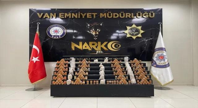 Van’da geçen hafta 48 kilo 500 gram eroin ele geçirildi