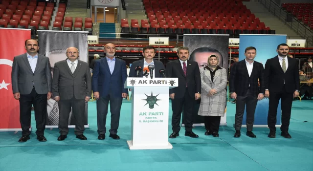 Konya’da AK Parti belediye başkan adayları için temayül yoklaması