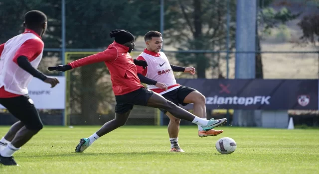 Gaziantep FK, Kasımpaşa maçı hazırlıklarına başladı