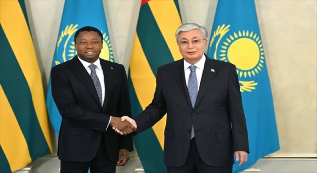 Kazakistan Cumhurbaşkanı Tokayev, Togo Cumhurbaşkanı Gnassingbe ile görüştü