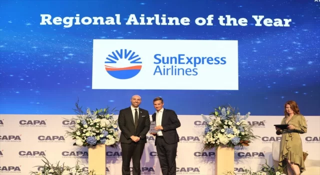 SunExpress’e ”Yılın Bölgesel Hava Yolu” ödülü