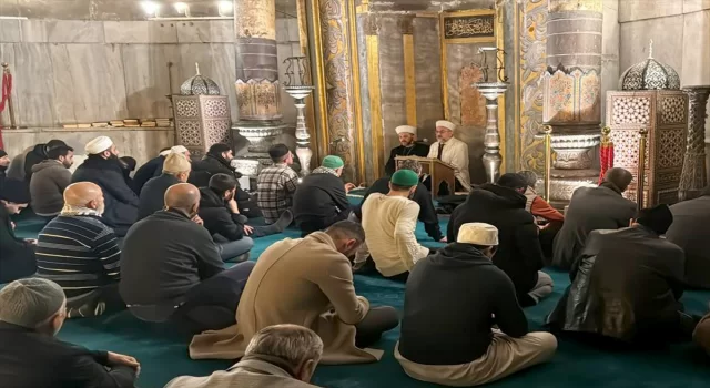 İstanbul’daki AK Parti’li belediyelerden Ayasofya’da Filistin buluşması