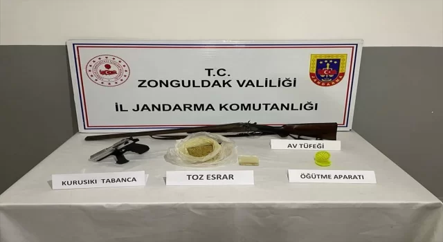 Zonguldak merkezli uyuşturucu operasyonunda 4 kişi tutuklandı