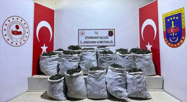 Diyarbakır’da 532 kilogram esrar ele geçirildi