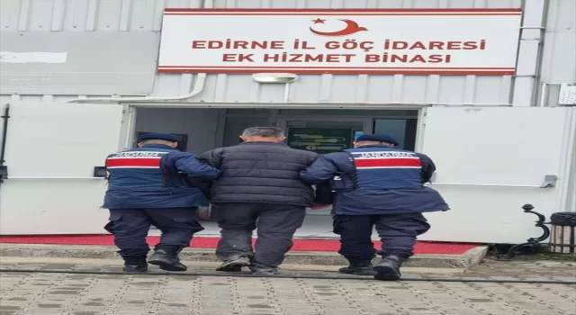 İnterpol’ün kırmızı bültenle aradığı yabancı uyruklu şüpheli Edirne’de yakalandı