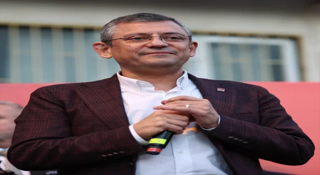 CHP Genel Başkanı Özel, partisinin Manavgat İlçe Başkanlığı’nda konuştu: