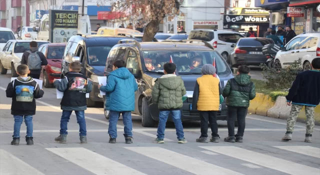 Ağrı’da Filistin’e destek etkinliği düzenlendi