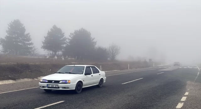 Kastamonu’da sis etkili oluyor