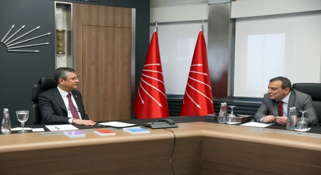 CHP Genel Başkanı Özel, TMMOB heyetini kabul etti