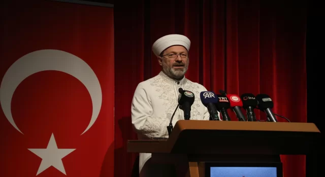 Diyanet İşleri Başkanı Ali Erbaş, Rize’de gençlerle bir araya geldi: