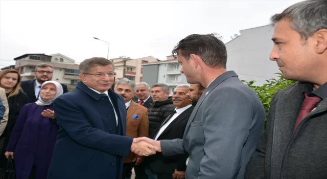 Gelecek Partisi Genel Başkanı Davutoğlu, Balıkesir’de STK temsilcileriyle bir araya geldi: