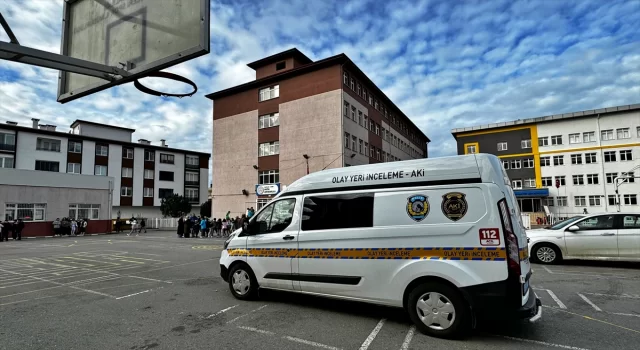 Samsun’da okulun tavanındaki alçının dökülmesi sonucu 7 öğrenci hafif yaralandı