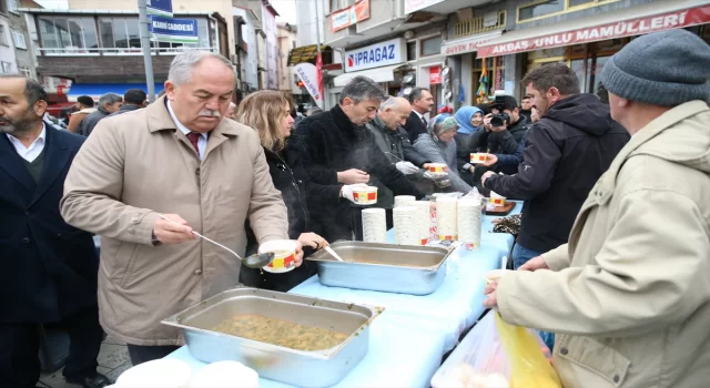 Ordu’da 4 bin kişiye karalahana çorbası ikram edildi