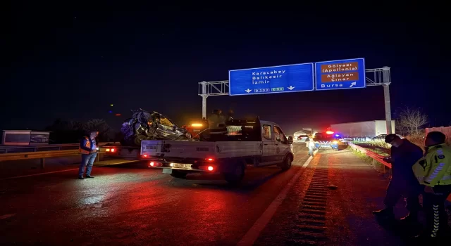 Bursa’da meydana gelen zincirleme trafik kazasında 1 kişi öldü, 2 kişi yaralandı