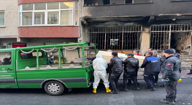 İstanbul’da iş yerinde çıkan ve üst katlara sıçrayan yangında 1 kişi öldü, 5 kişi yaralandı