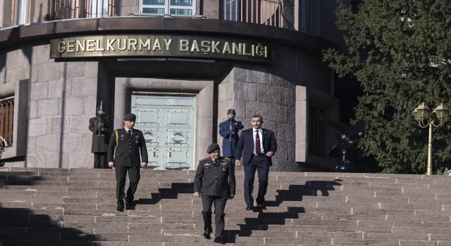 Genelkurmay Başkanı Gürak, İtalyan mevkidaşıyla görüştü