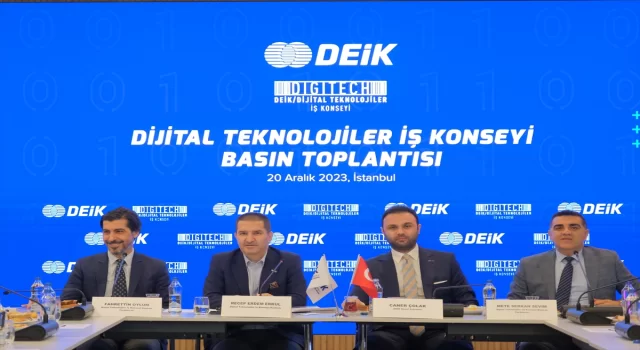 DEİK Dijital Teknolojiler İş Konseyi’nden 10 milyar dolar teknoloji ihracatı hedefi