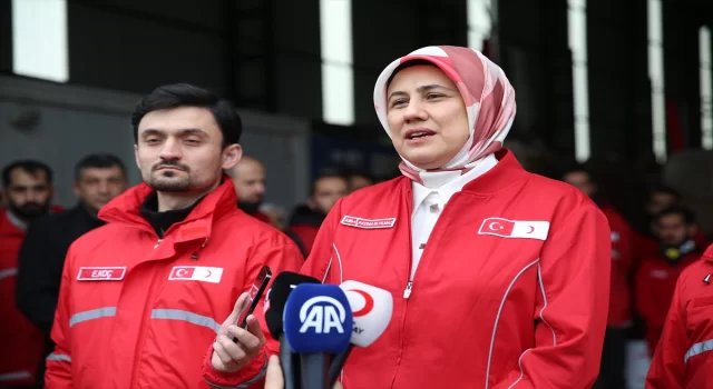 Türk Kızılay depremzedelere kış yardımı programını Hatay’dan başlattı 