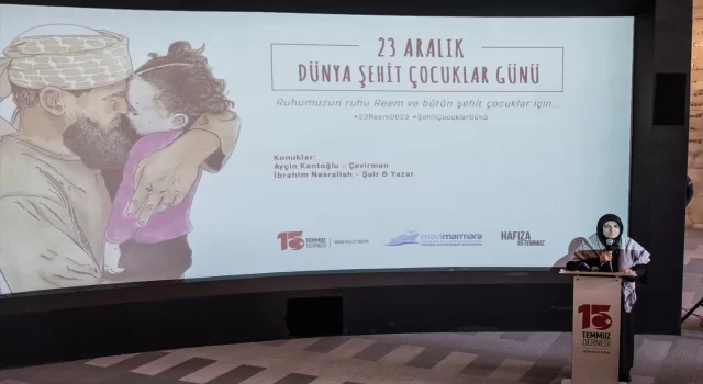 ”23 Aralık Dünya Şehit Çocuklar Günü” programı düzenlendi