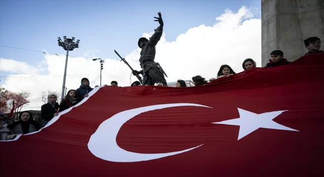 Başkentte terör örgütü PKK protesto edildi