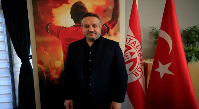 Antalyaspor’da hedef ligi üçüncü bitirmek