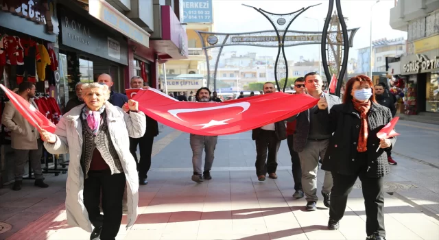 Hatay’da şehit askerleri anma yürüyüşü düzenlendi 