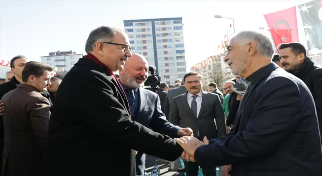 Çevre, Şehircilik ve İklim Değişikliği Bakanı Özhaseki, Kayseri’de konuştu: