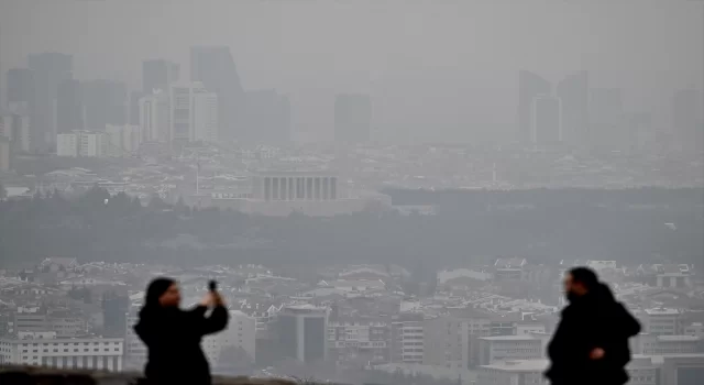 Ankara’da hava kirliliği gün içinde ”orta seviyede” ölçüldü 