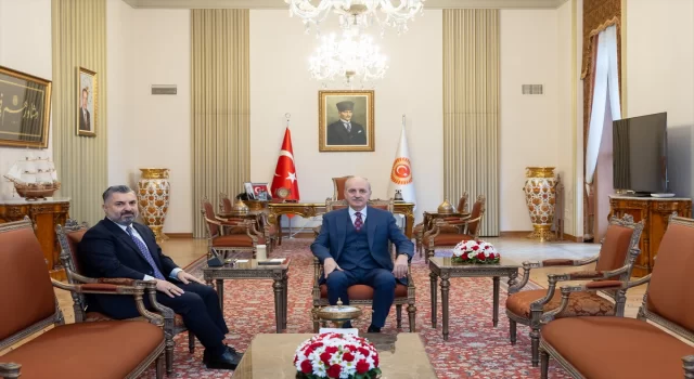 TBMM Başkanı Kurtulmuş, RTÜK Başkanı Şahin’i kabul etti