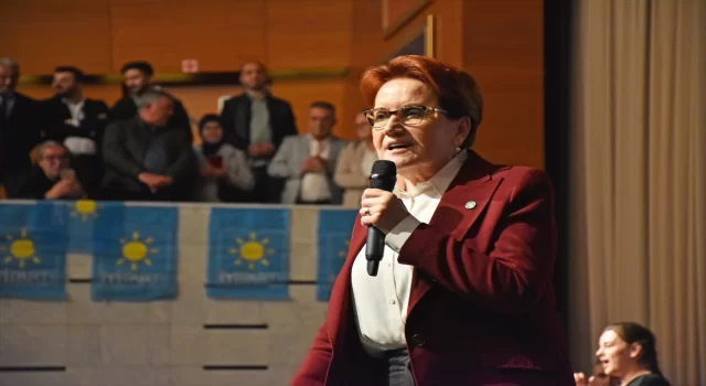 İYİ Parti Genel Başkanı Akşener, Bursa Teşkilat Buluşması’nda konuştu: