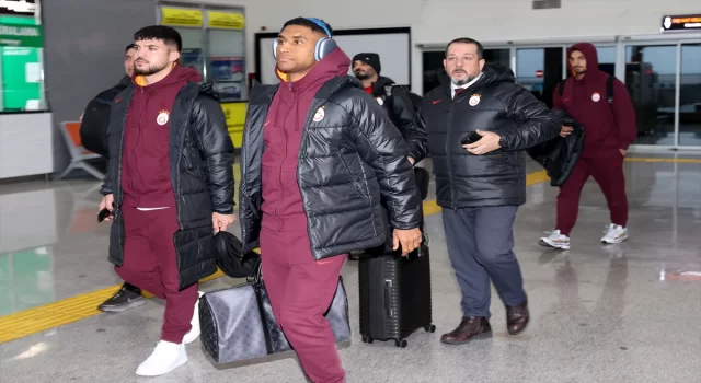 Galatasaray kafilesi, Sivas’a geldi