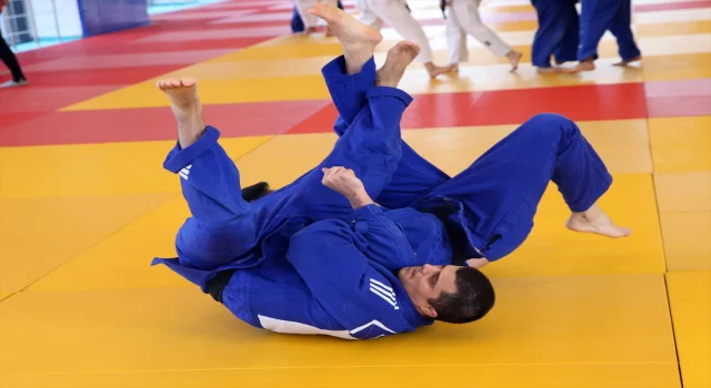 İşitme Engelliler Büyükler Judo Milli Takımı’nın Kastamonu kampı sürüyor