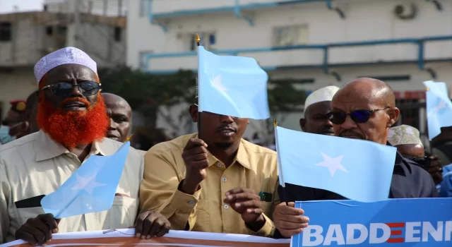 Somali’de yüzlerce kişi Etiyopya’yı protesto etti