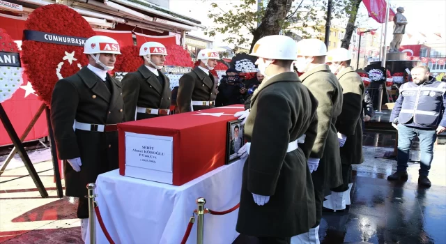 Şehit Uzman Çavuş Ahmet Köroğlu, son yolculuğuna uğurlandı