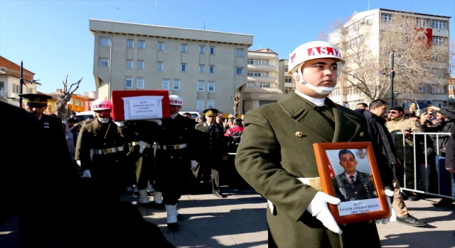 Şehit Piyade Üsteğmen Gökhan Delen, Aksaray’da son yolculuğuna uğurlandı