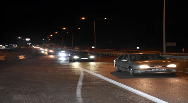 ”Kilit kavşak” Kırıkkale’de trafik yoğunluğu yaşanıyor