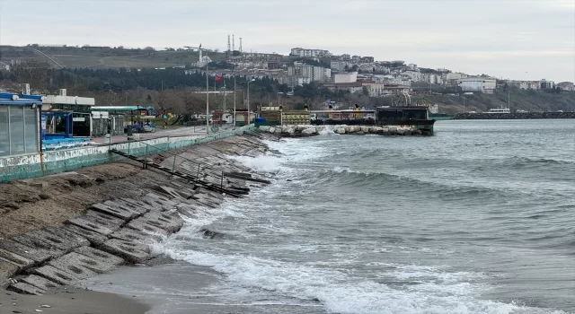 Tekirdağ’da deniz ulaşımına poyraz engeli