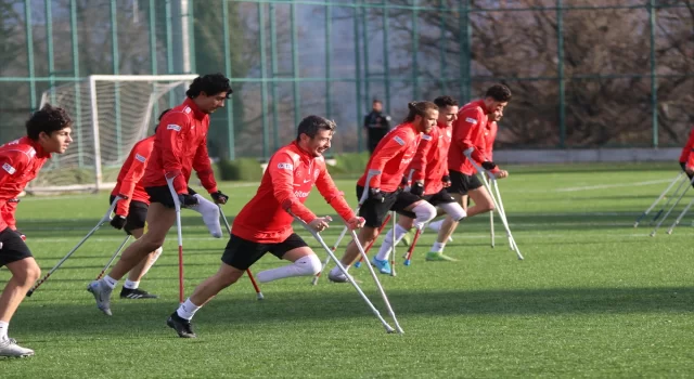 Ampute Futbol Milli Takımı üst üste üçüncü Avrupa şampiyonluğu hedefine odaklandı