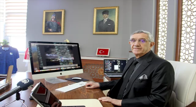 KırgızistanTürkiye Manas Üniversitesi Rektörü Prof. Dr. Ceylan, AA’nın ”Yılın Kareleri” oylamasına katıldı