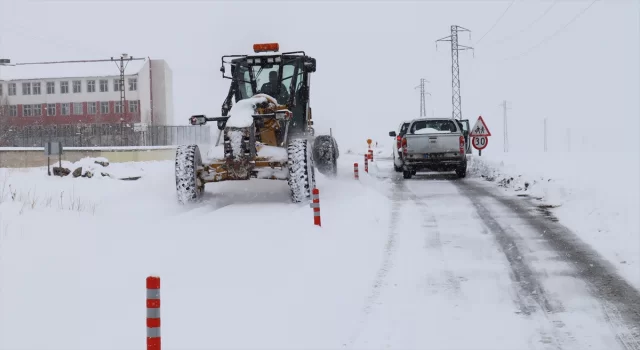 Erzurum, Kars ve Iğdır’da 18 yerleşim yerine kardan ulaşım sağlanamıyor