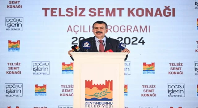 Milli Eğitim Bakanı Tekin, Zeytinburnu Telsiz Bilgi Evi’nin açılışında konuştu: