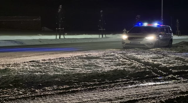 Erzurum, Ardahan ve Kars’ta kar yağışı ve tipi ulaşımı aksattı