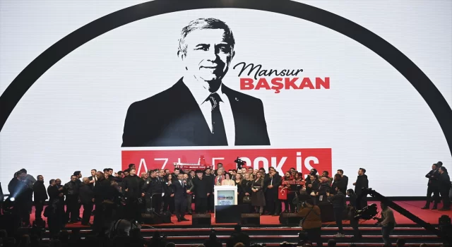 CHP Genel Başkanı Özel, ABB’nin ”5 Yılın Projeleri Tanıtım ve Bilgilendirme Toplantısı”nda konuştu: 